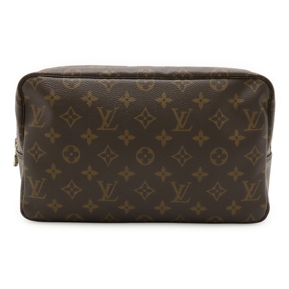 LOUIS VUITTON Brown Monogram Pouch